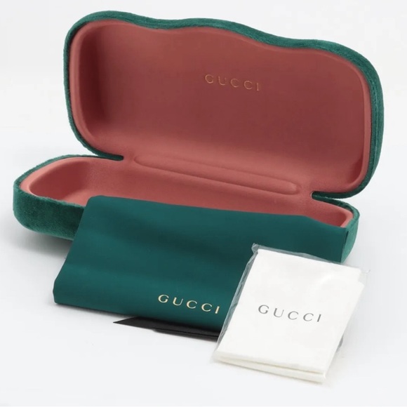 Gucci Interlocking G Sunglasses  GG0369S - Green - Picture 5 of 5